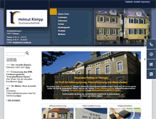 Tablet Screenshot of helmut-roempp.de
